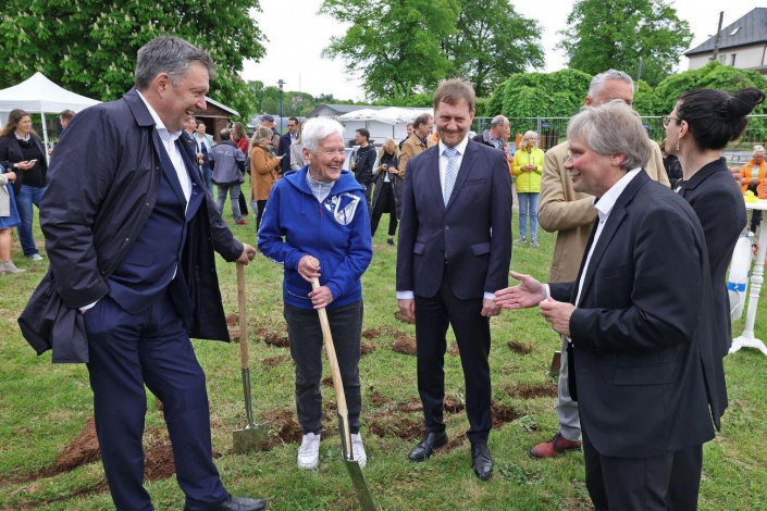 Spatenstich_Gespräch